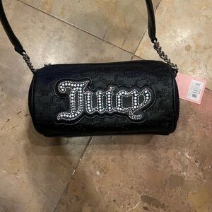 BNWT Juicy Couture Black Embellished Shoulder Bag